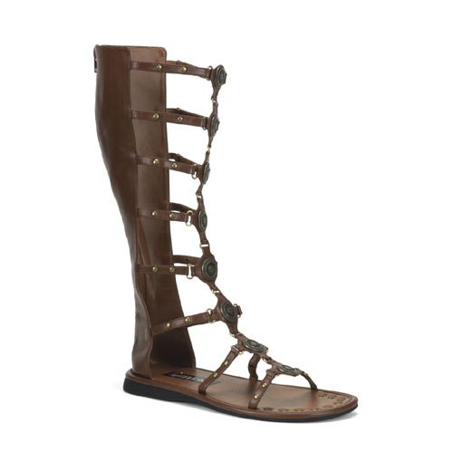 Roman (Brown) Adult Sandals - Small (8-9)