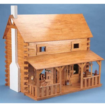 The Creekside Cabin Wooden Dollhouse Kit by Corona Concepts - 9307-Creekside-Cabin-360x365.jpg