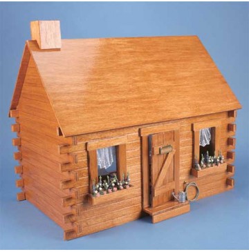 The Shadybrook Cabin Dollhouse Kit By Corona Concepts At Best