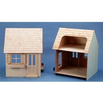 The Primrose Wooden Dollhouse Kit by Corona Concepts - 9310-Unpainted-Primrose-360x365.jpg