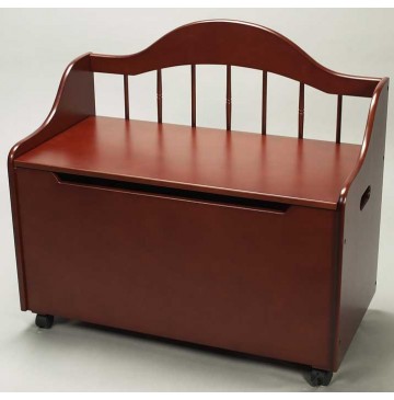Deacon Style Toy Chest & Bench on Casters in Cherry - Deacon-Toy-Chest-Cherry-360x365.jpg