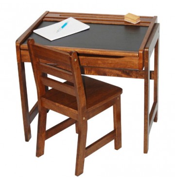 Lipper Child's Desk With Chalkboard Top & Chair - Walnut - Lipper-554WN-360x365.jpg
