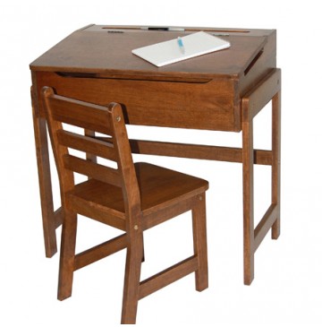 Lipper Slanted Top Desk With Chair in Walnut - Lipper-564WN-360x365.jpg