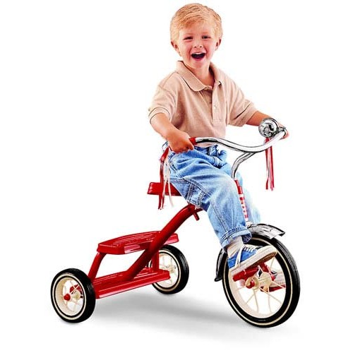 radio flyer retro red tricycle