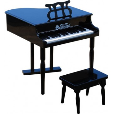 Schoenhut Classic Baby Grand Toy Piano 30 Key Black - Schoenhut309GB-360x365.jpg