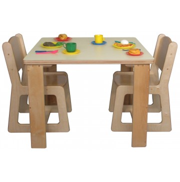 Mainstream SA Housekeeping Table, 26''h & 4-Chairs, 15''h ( Preschool set w/2 chairs shown) - sf2105_sqhskptblchr-360x365.jpg