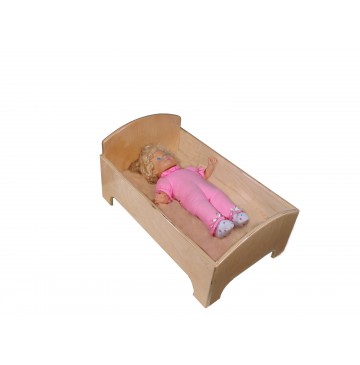 Mainstream Doll Bed, 24''w x 15''d x 12''h (Mattress not Included) - sf270dollbed-360x365.jpg